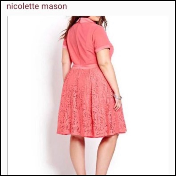 Plus Size Pink Dress - Picture 6 of 7